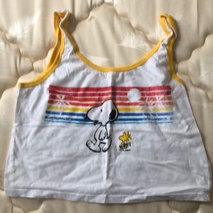 Peanuts crop top